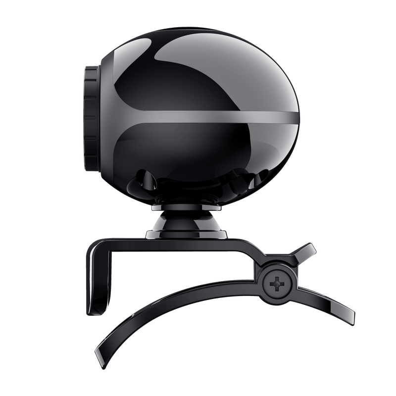 Exis Webcam - black/silver-Side