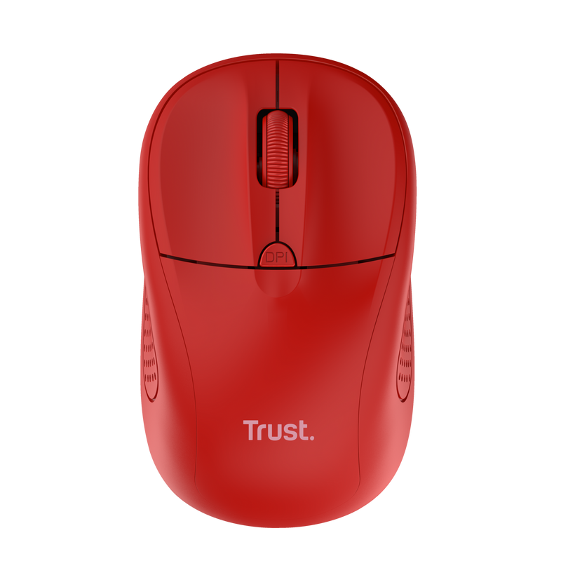 Primo Wireless Mouse - red-Top