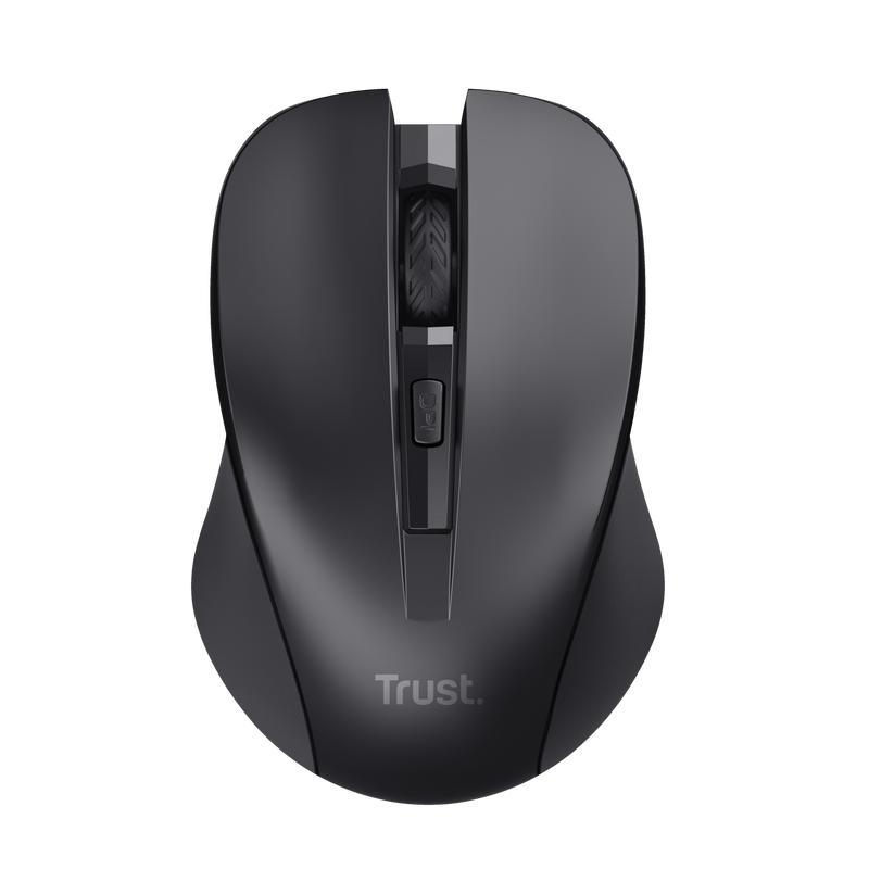 Mydo Silent Click Wireless Mouse - black-Top