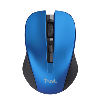 Mydo Silent Click Wireless Mouse - blue-Top