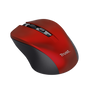 Mydo Silent Click Wireless Mouse - red-Visual