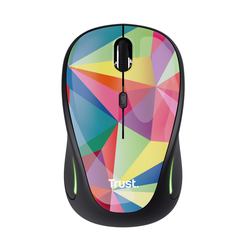 Yvi FX Wireless Mouse - geometrics-Top