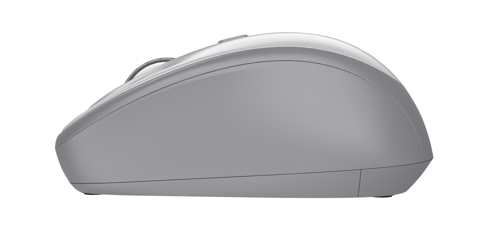 Yvi Wireless Mouse - white-Side