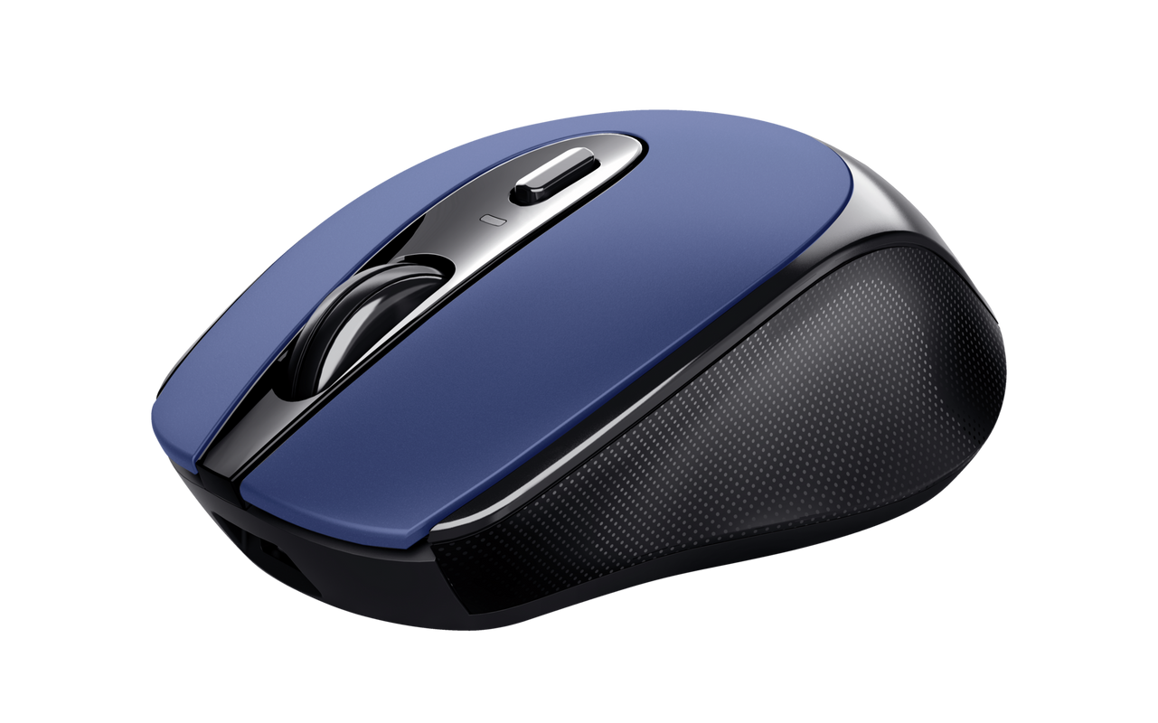 Zaya Rechargeable Wireless Mouse - blue-Visual