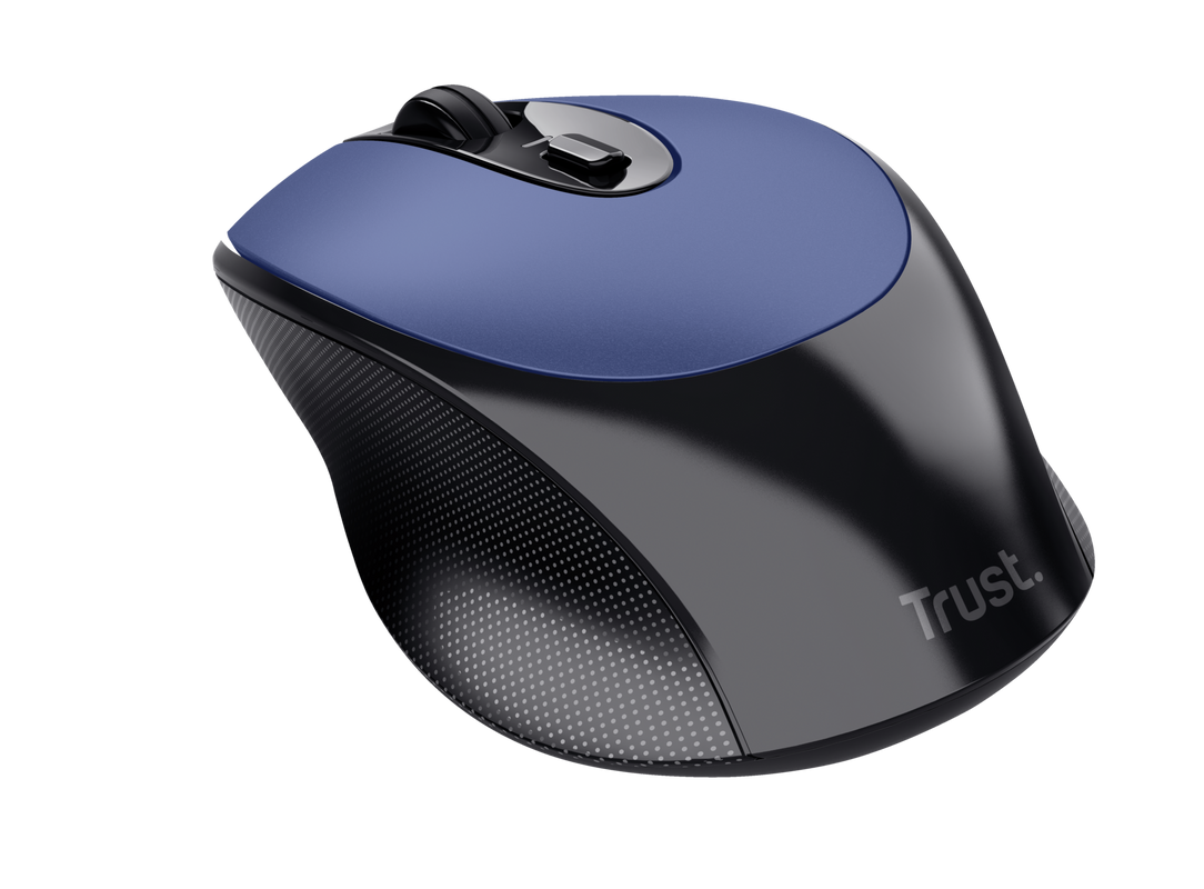 Zaya Rechargeable Wireless Mouse - blue-Visual