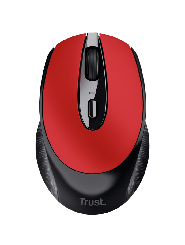 Zaya Rechargeable Wireless Mouse - red-Top