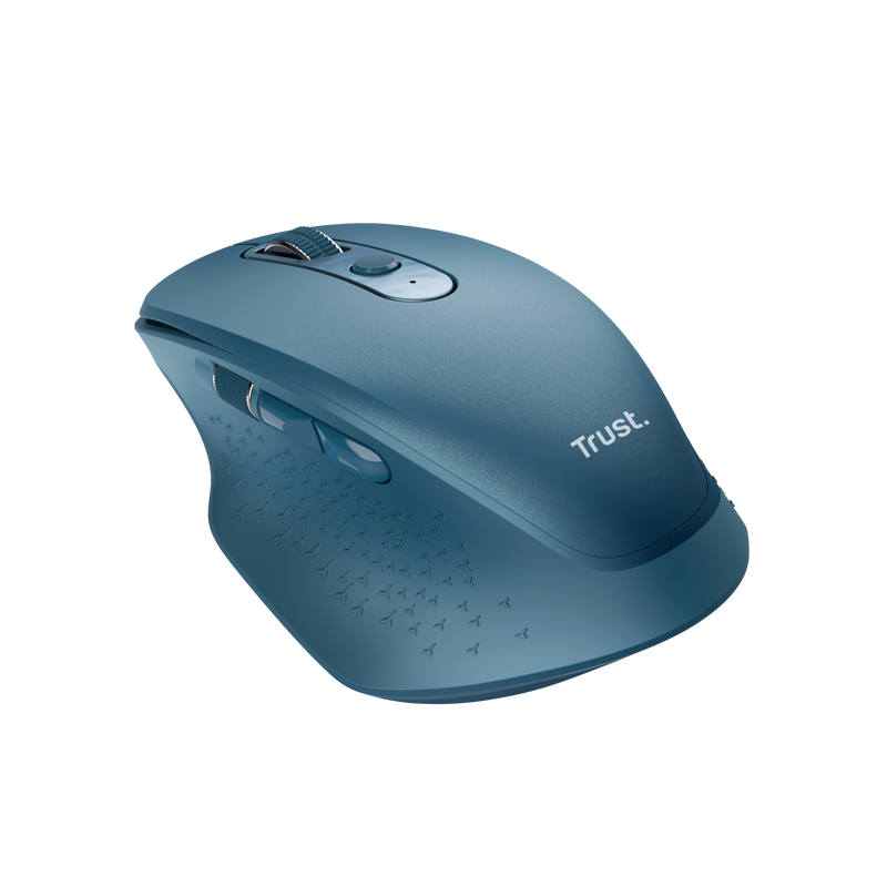 Ozaa Rechargeable Wireless Mouse - blue-Visual