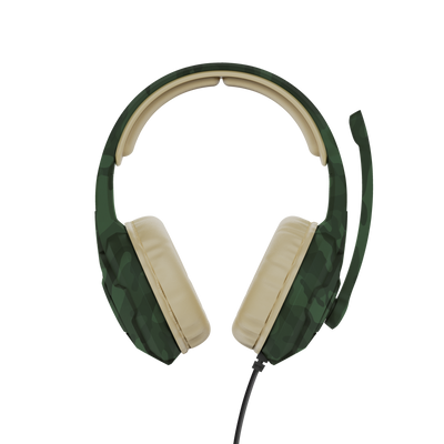 GXT 411C Radius Multiplatform Headset - jungle camo-Front