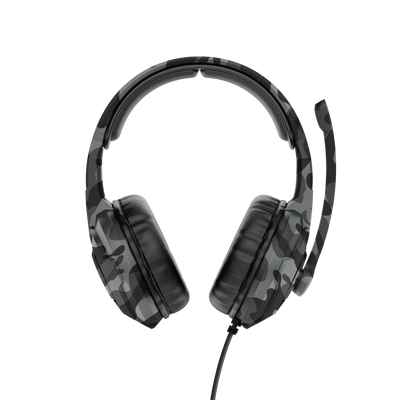 GXT 411K Radius Multiplatform Headset - black camo-Front