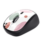 Yvi Wireless Mouse - pink circles-Visual