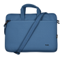 Bologna Slim Laptop Bag 16 inch Eco - blue-Front