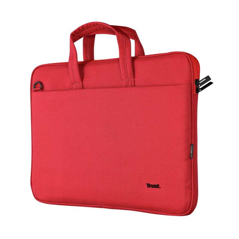 Bologna Slim Laptop Bag 16 inch Eco - red-Visual