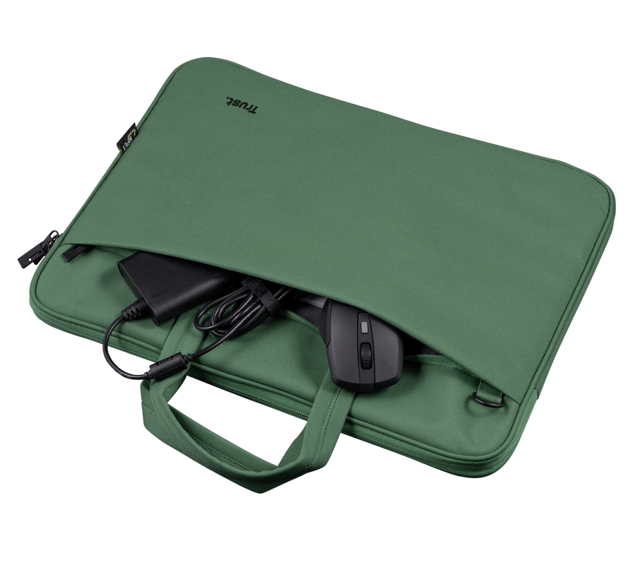 Bologna Slim Laptop Bag 16 inch Eco - green-Extra