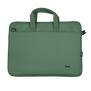 Bologna Slim Laptop Bag 16 inch Eco - green-Front