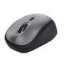 Yvi+ Silent Wireless Mouse Eco - black-Visual