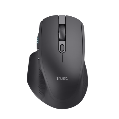 Ozaa+ Multi-Device Wireless Mouse - Black-Top