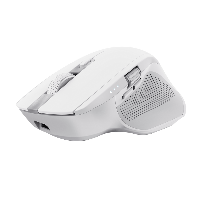 Ozaa+ Multi-Device Wireless Mouse - White-Visual