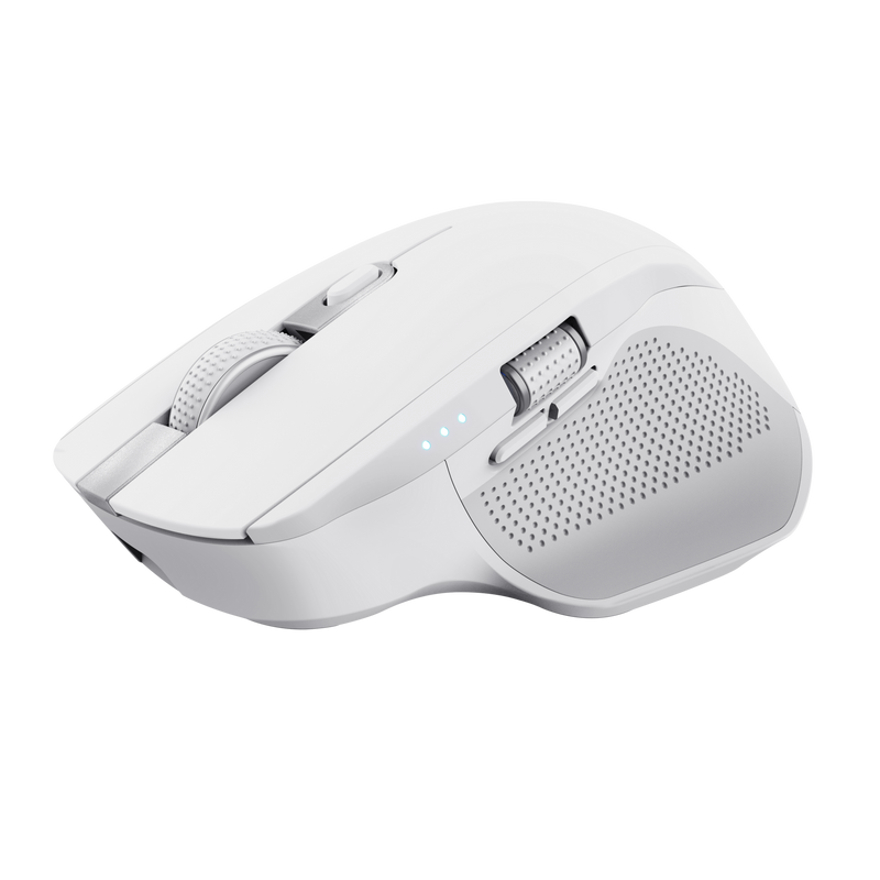 Ozaa+ Multi-Device Wireless Mouse - White-Visual