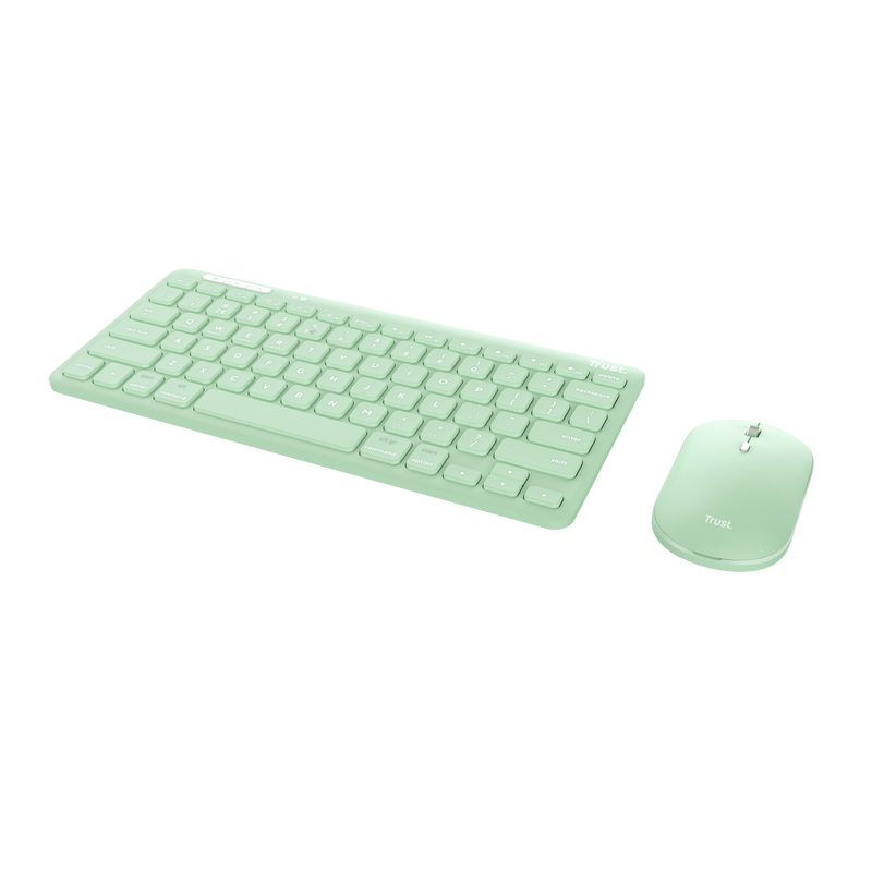 Lyra Wireless Keyboard & Mouse Set - green-Visual