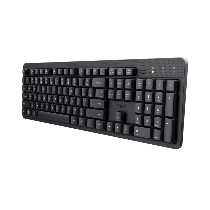 Ody II Silent Wireless Keyboard  -  Black-Visual