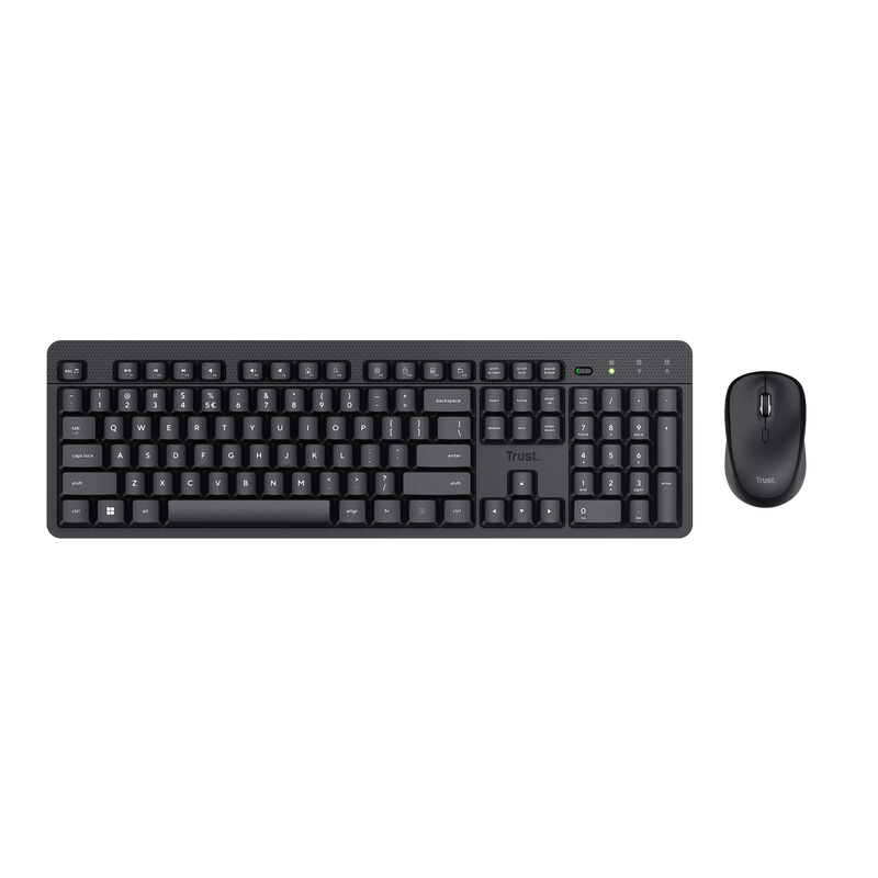 Ody II Silent Wireless Keyboard & Mouse set-Top