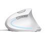 Verto Ergonomic Mouse - White-Side