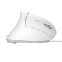 Verto Ergonomic Mouse - White-Side