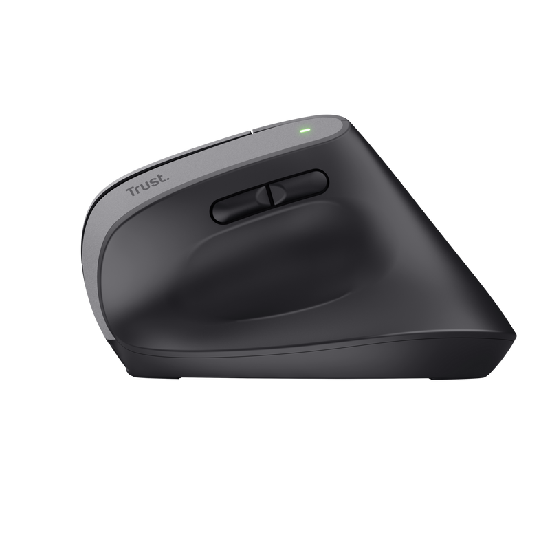 Bayo+ Multidevice Ergonomic Wireless Mouse-Side