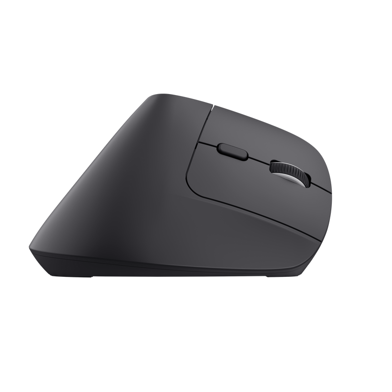 Bayo+ Multidevice Ergonomic Wireless Mouse-Side