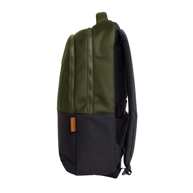 Lisboa 16" Laptop Backpack - Green-Side