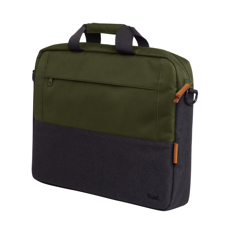 Lisboa 16" laptop carry bag - Green-Visual