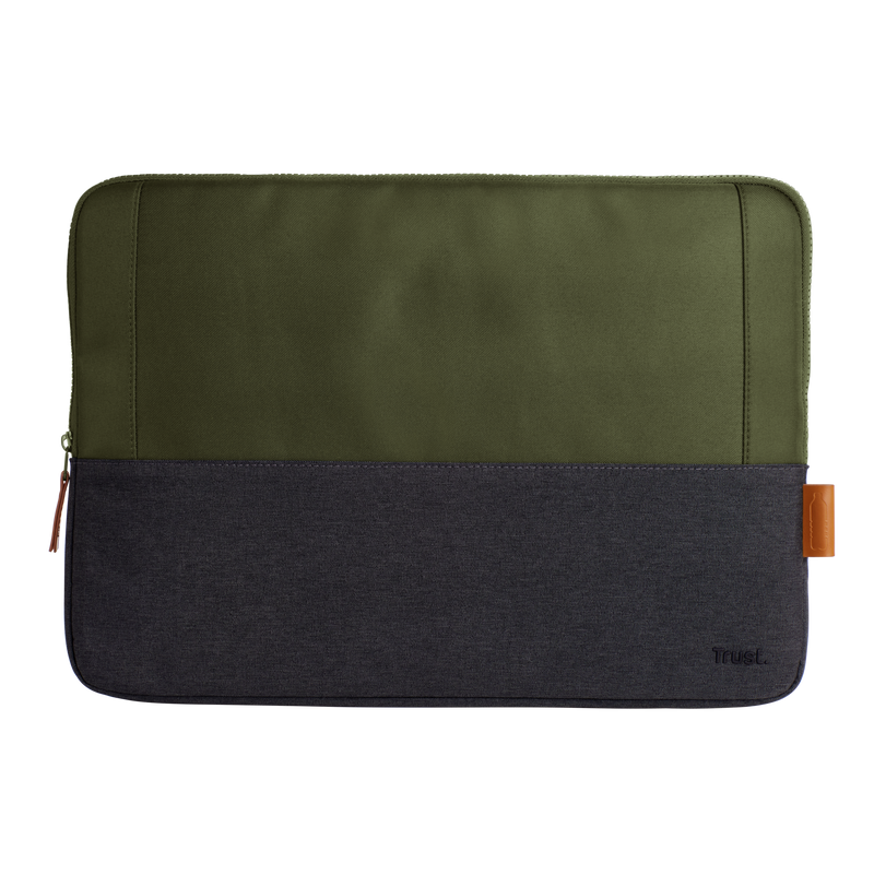 Lisboa 16" Laptop sleeve - Green-Front