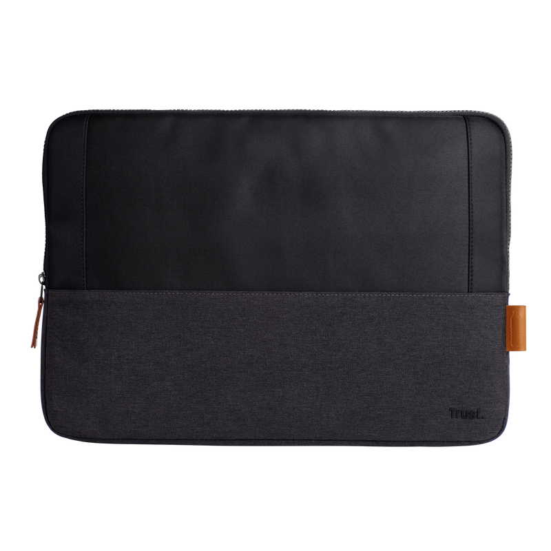 Lisboa 16" Laptop sleeve - Black-Front