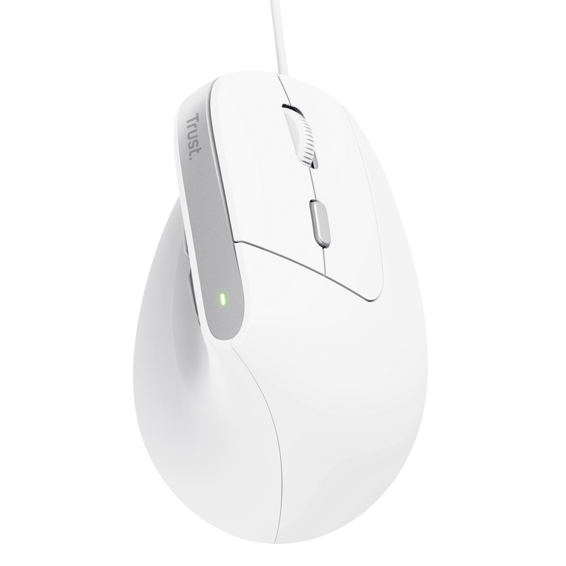 Bayo II Ergonomic Mouse - White-Top