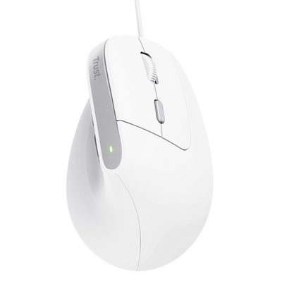 Bayo II Ergonomic Mouse - White-Top