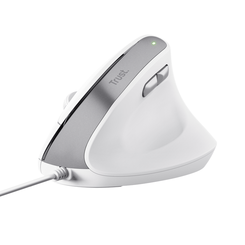 Bayo II Ergonomic Mouse - White-Visual