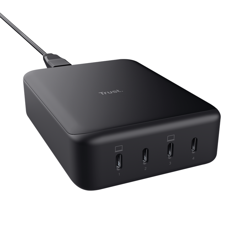 Maxo 240W GaN 4-port USB-C desk charger-Visual