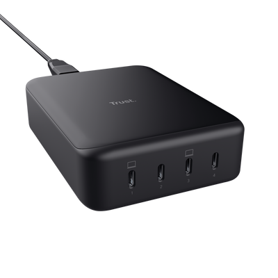 Maxo 240W GaN 4-port USB-C desk charger-Visual